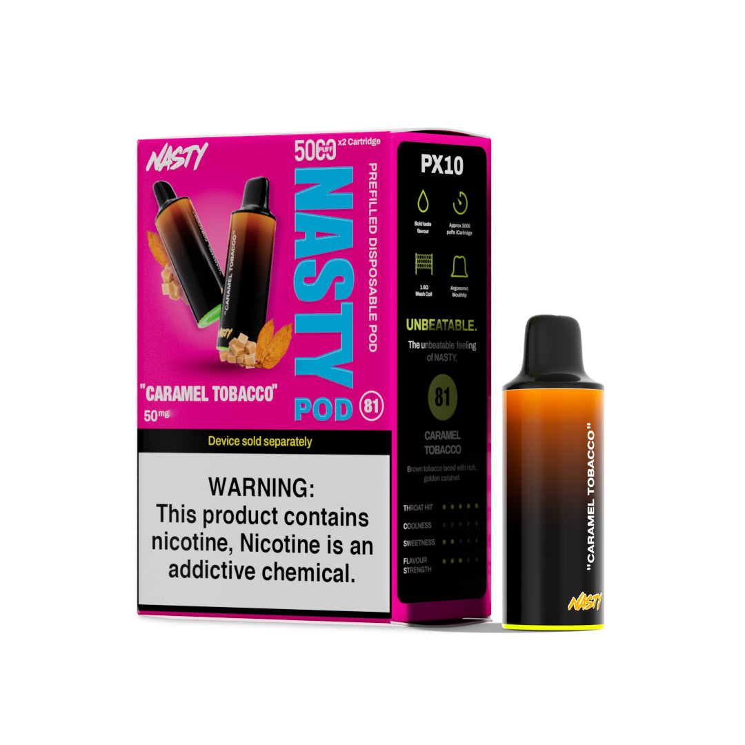Nasty PX10 Prefilled Pods – 8 Exciting Flavors vapeshop