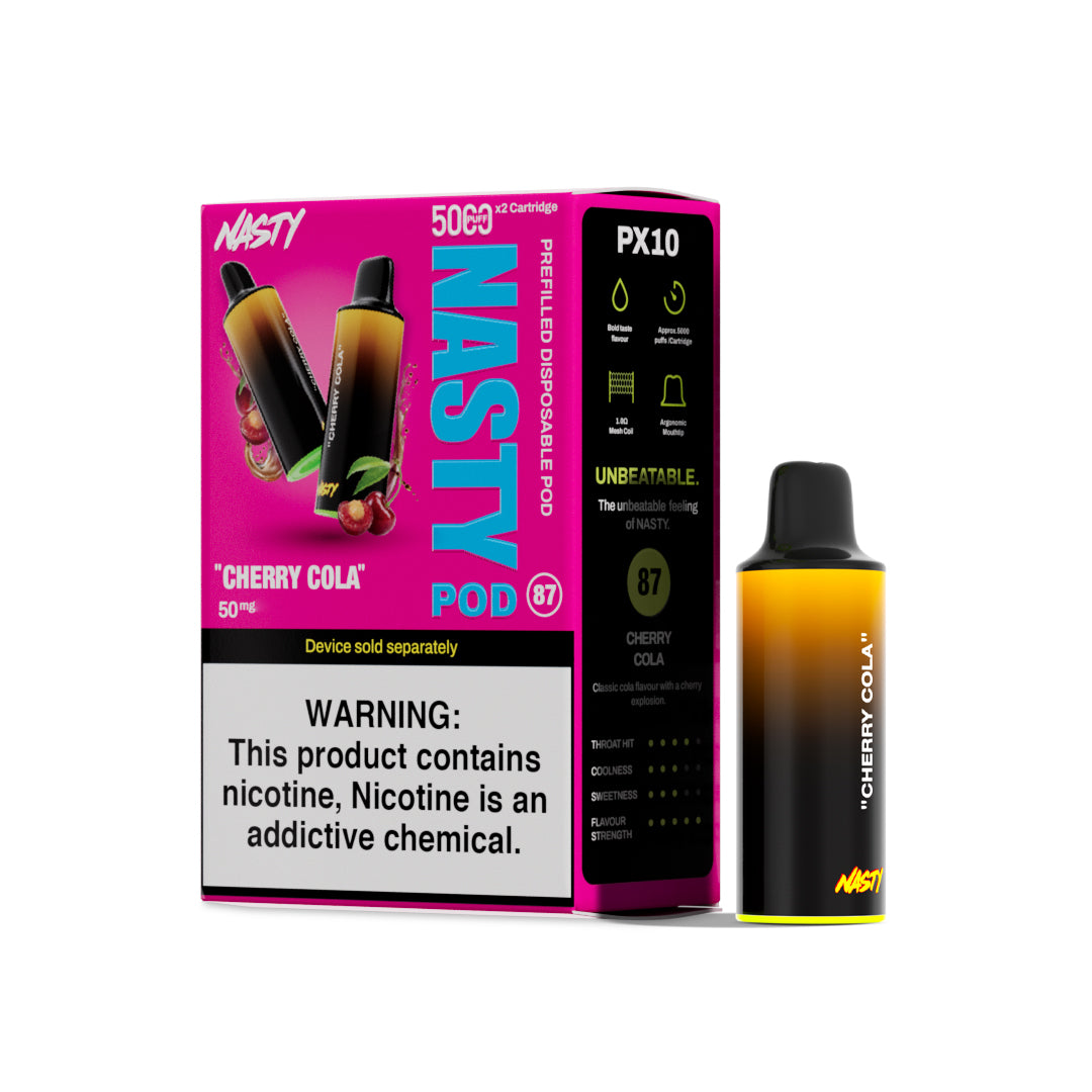 Nasty PX10 Prefilled Pods – 8 Exciting Flavors vapeshop