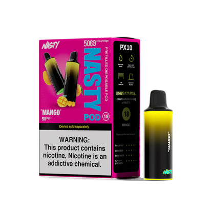 Nasty PX10 Prefilled Pods – 8 Exciting Flavors vapeshop